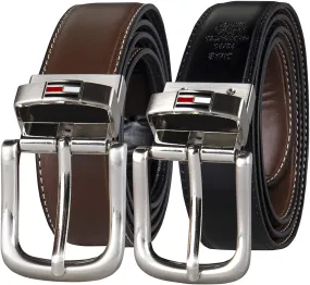 Tommy Hilfiger Men's Reversible Belt Brown / Black 11TL08X014