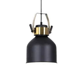 Urban Mini Pendant Light Gold and Matt Black
