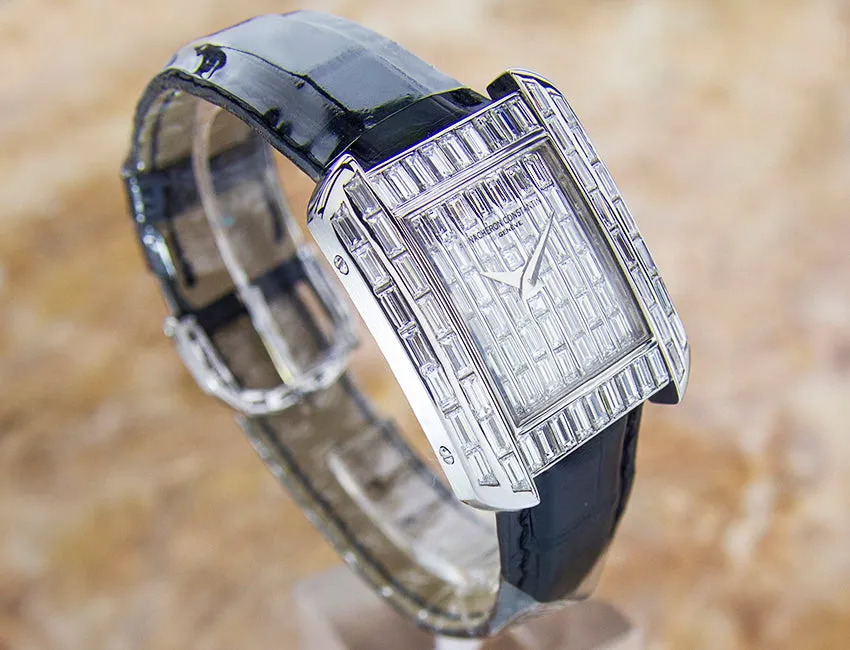 Vacheron Constantin White Gold and Diamond Set Watch