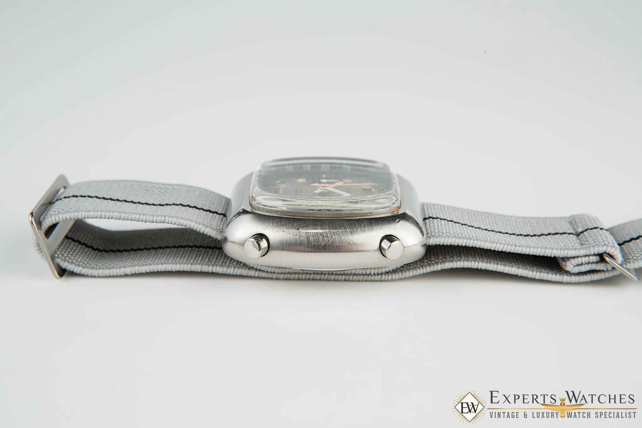 Vintage 1970's Sidney Chronograph Calibre 12 Date Silverstone Panda Chronomatic