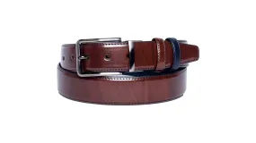 VP–501 VINTAGE REVERSIBLE BROWN – NAVY MENS BELT