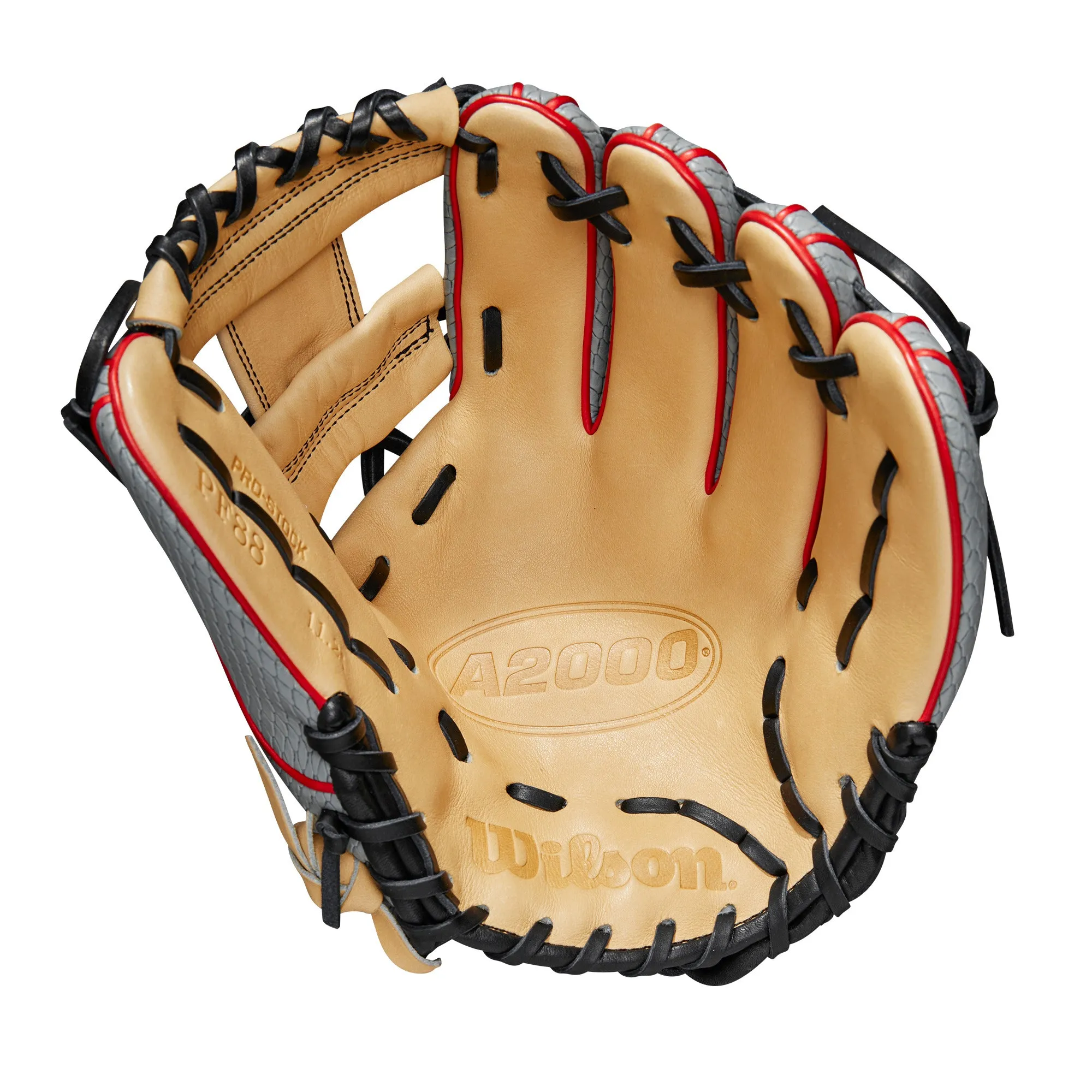 Wilson A2000 PF88SS Pedroia Fit SuperSnakeSkin (2023) 11.25in Infield Glove