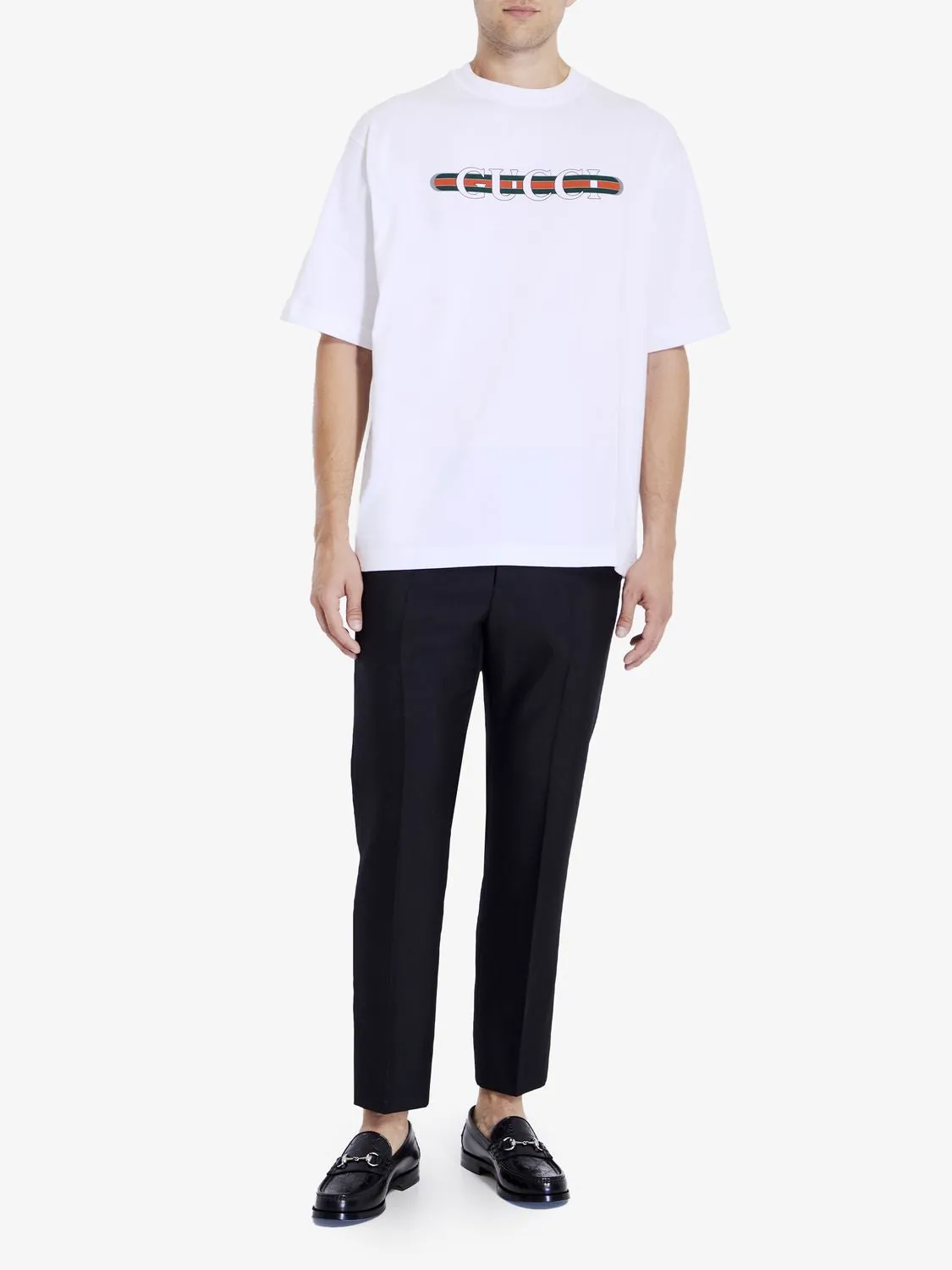 WOOL BLEND TWILL BUSH-TROUSERS