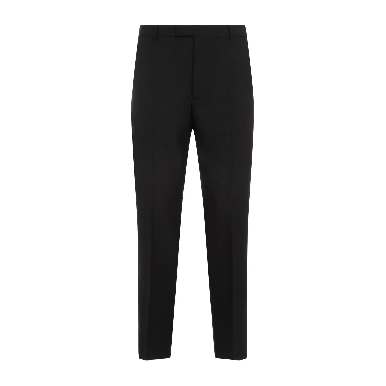 WOOL BLEND TWILL BUSH-TROUSERS